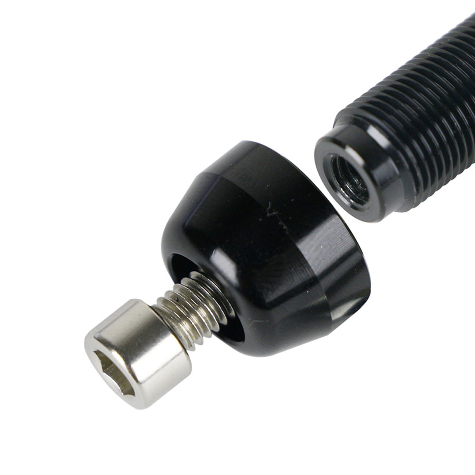 Thru Axle Bicycle Trainer Compatible with Various Sizes for Indoor Use