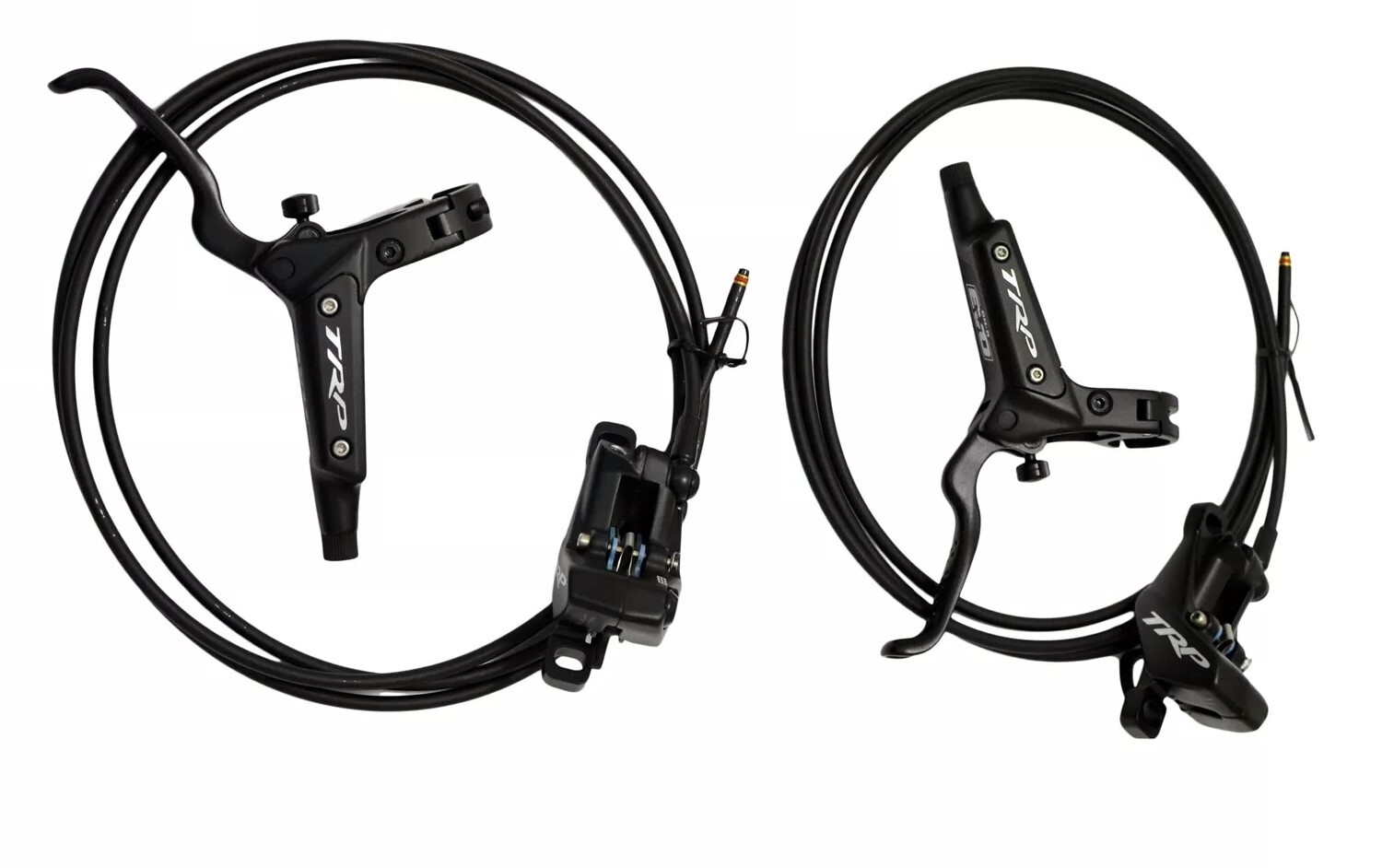 TRP DH-R EVO HD-M846 Hydraulic Disc Brake 4-Piston Caliper Front Rear BLACK matt