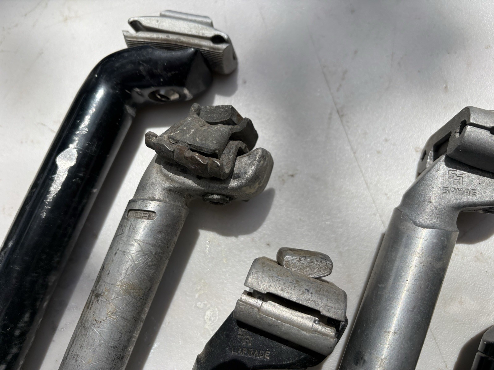 Seat post LOT SR SAKAE Saddle seatpost pillar clamps bike part various