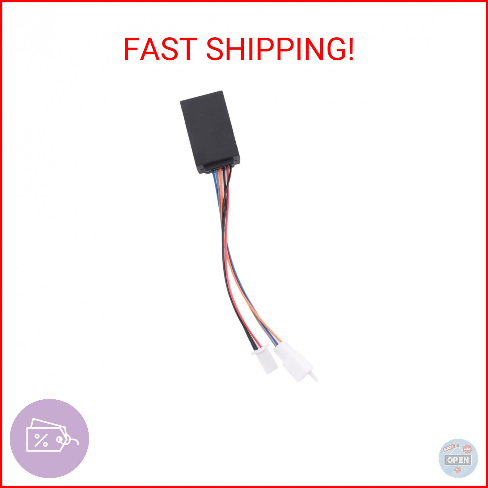 pizarra Ebike Alarm System 36V 48V 60V 72V with Two Switch for Electric Bicycle/