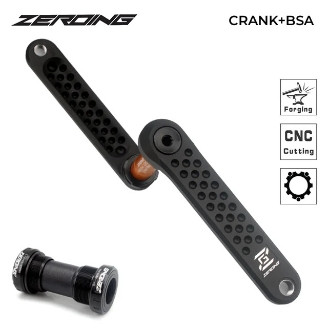 Road Bike Crankset Grave Hollow Crank 165/170/175mm 110BCD Bike Part 11/12 Speed