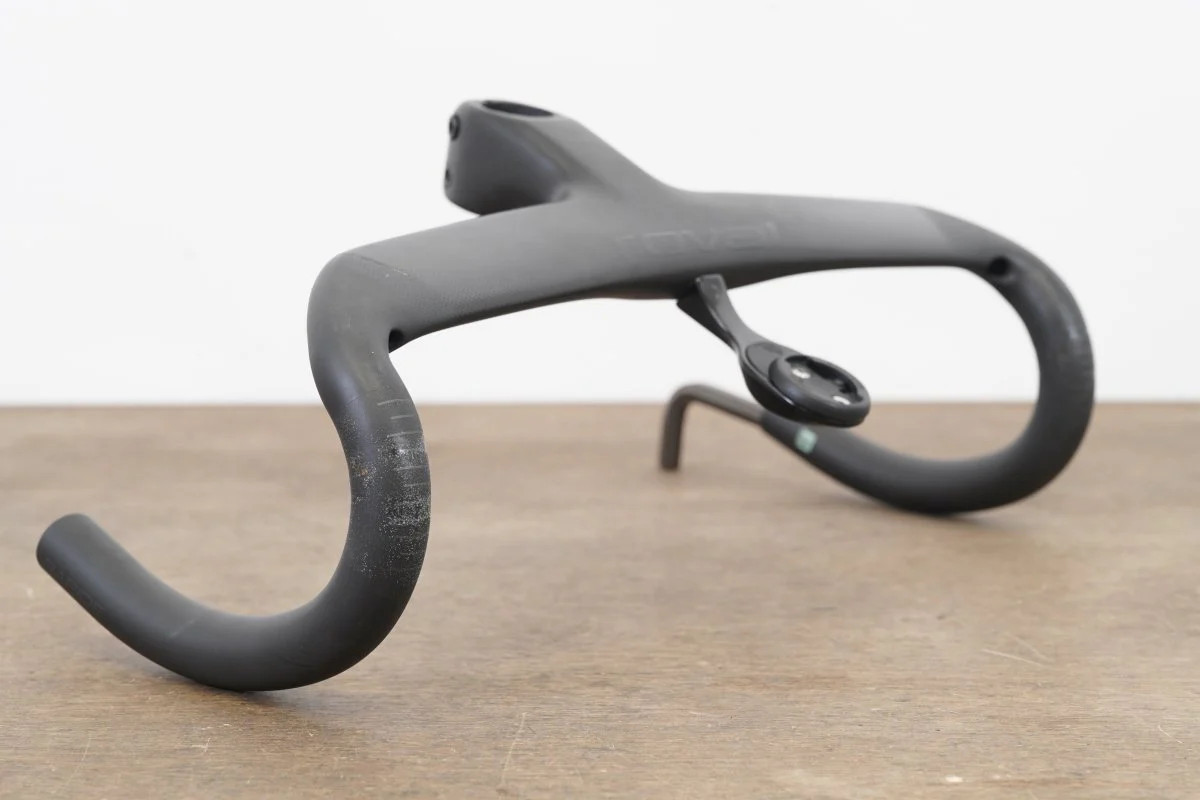 38cm 90mm Roval Rapide Carbon Integrated Barstem Handlebar Mount 1 1/8″