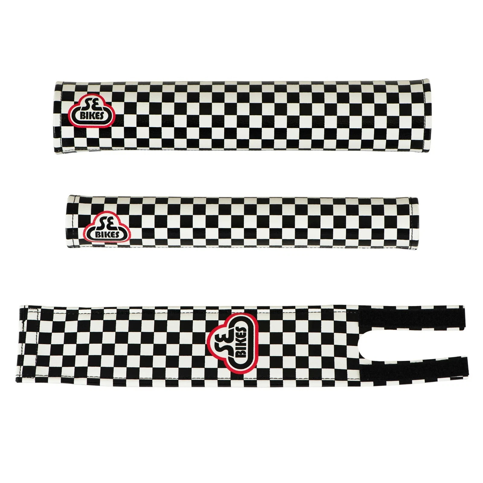 SE RACING BIKES CHECKERBOARD PAD SET BMX BIKE PADS GT DYNO MAfIA REDLINE HARO