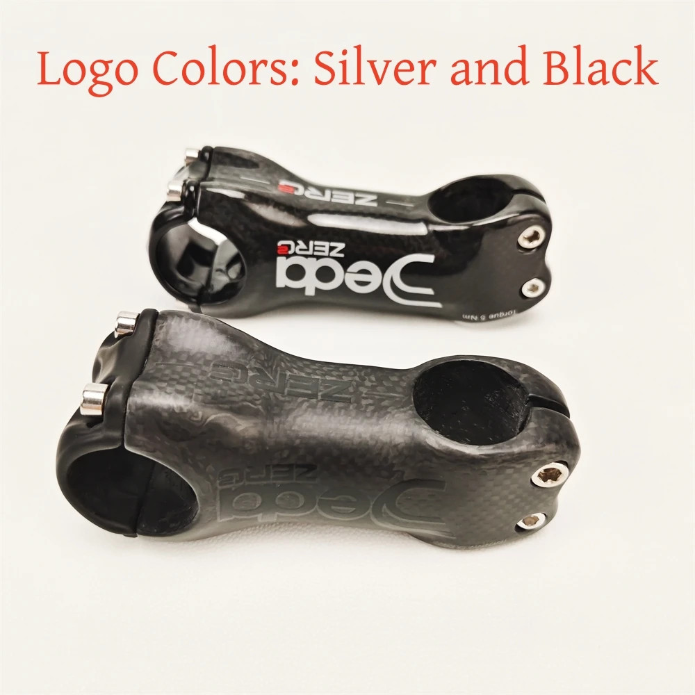Carbon Fiber MTB Road Bicycle Stem 6/17 Degrees 31.8 * 60-120mm Bicycle Parts