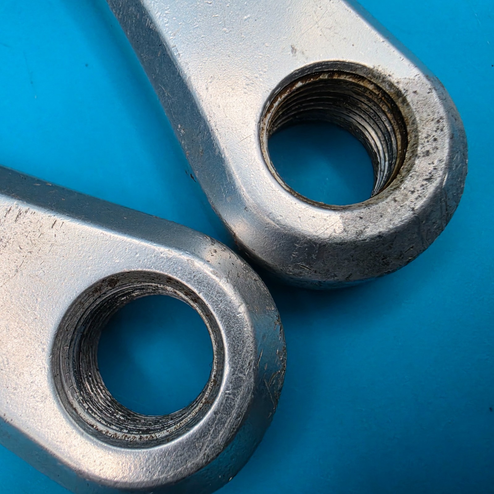 Vintage Takagi Double Square Taper Crankset 170mm MOTOBECANE 52/40t 130 BCD g6