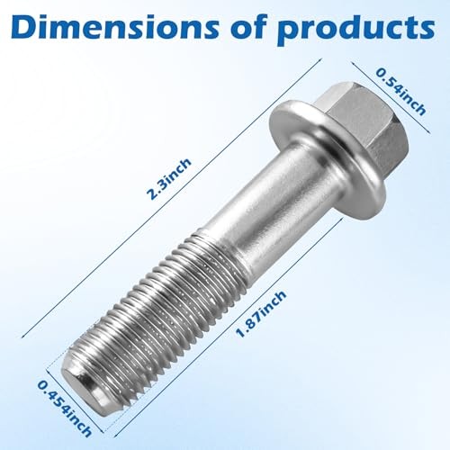 901000285 Wheel Bolt Kit, Compatible with Subaru Wheel Bearing Hub Connection