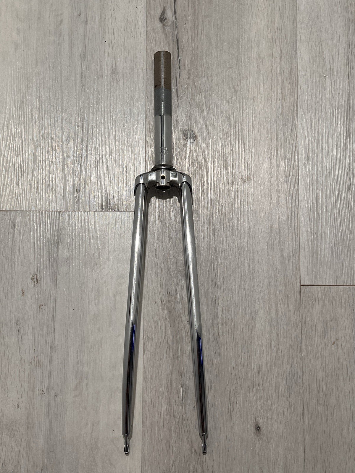 Tange TF-R Touring Fork 1in Threaded Steerer Steel polished – Very Good