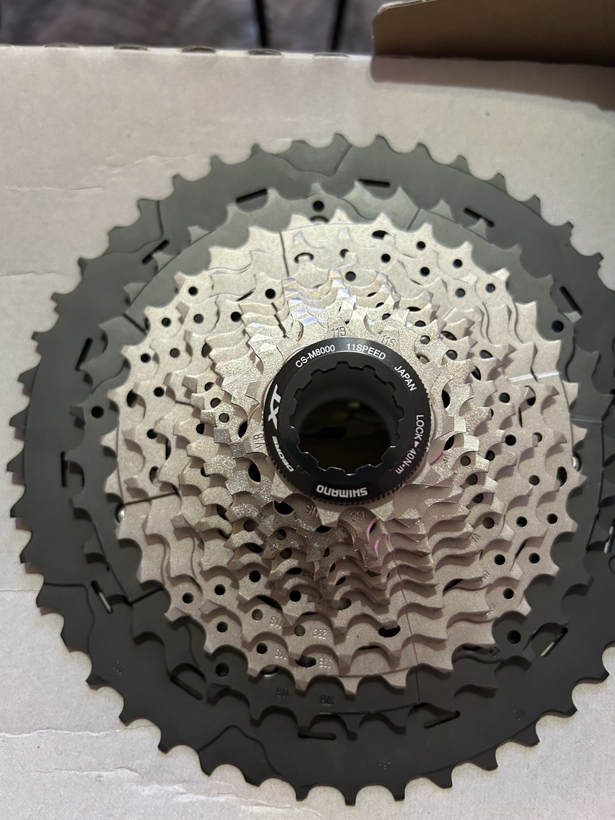 NEW Shimano Deore XT CS-M8000 Cassette 11 Speed 11-46T
