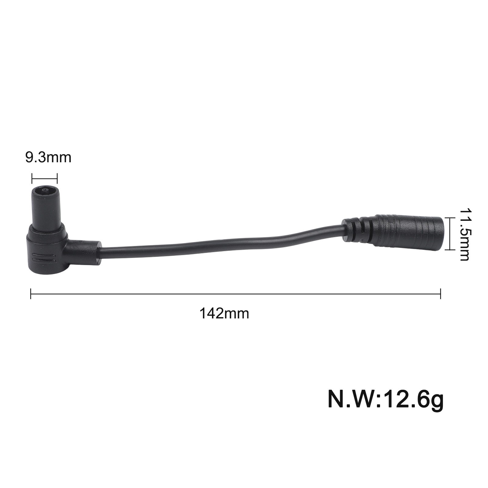 Flexible Aviation Charger Adapter Cable DC21 to DC25 for Various Equipment