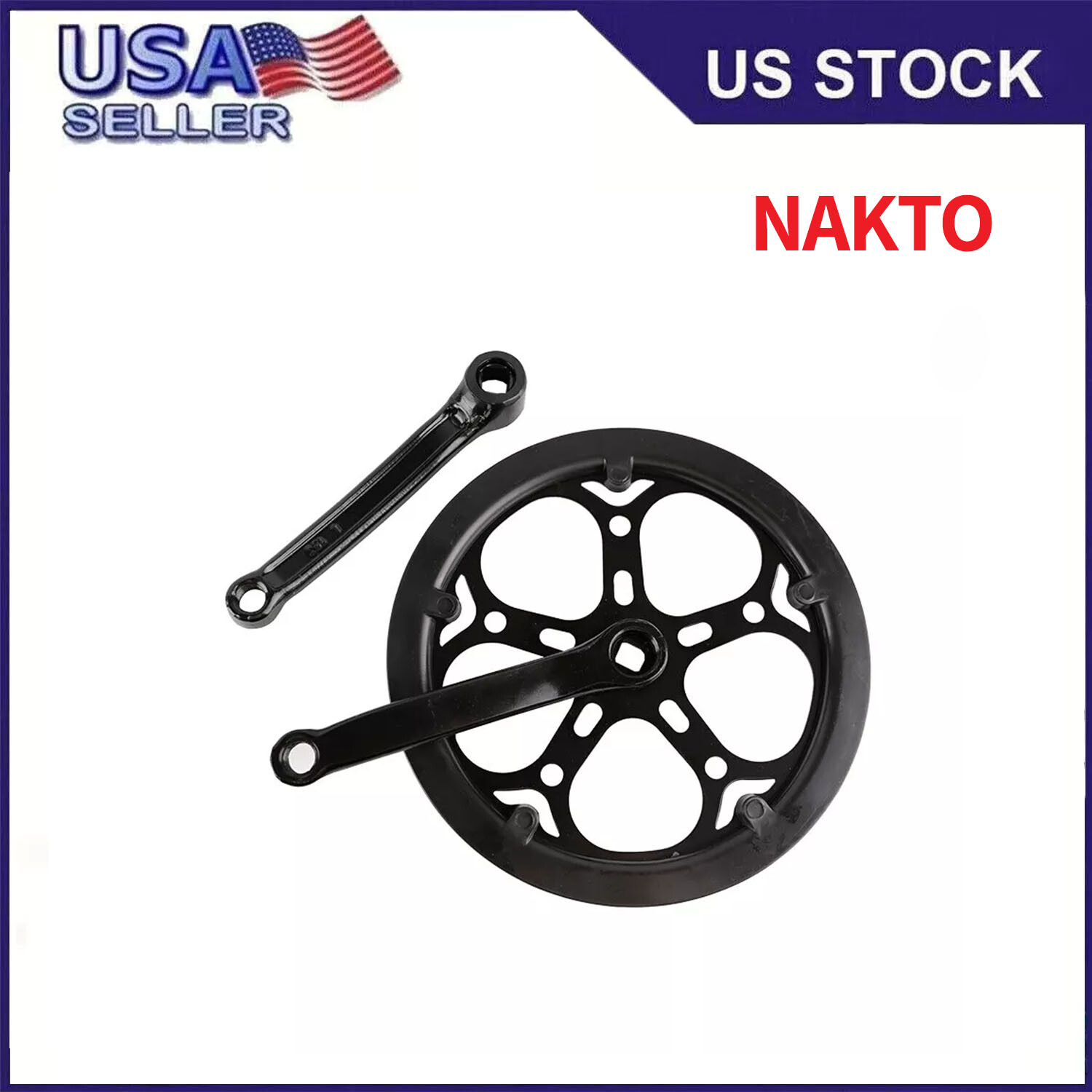 NAKTO Crank and Crankset, Crank and Crankset for NAKTO Electric Bike