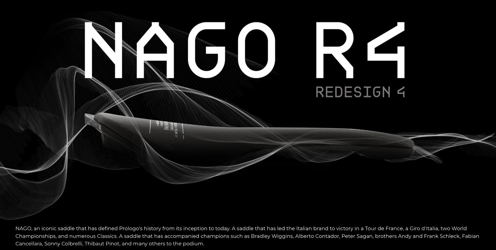Prologo Nago R4 Carbon Saddle PAS Performance Comfort 137mm Black Road Bike