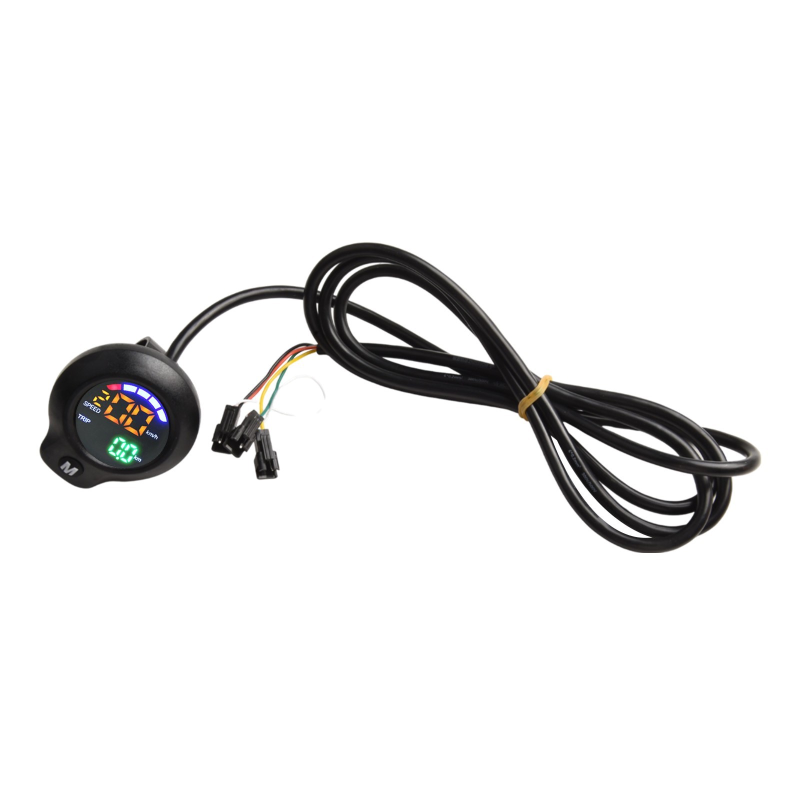 ABS Material Electric Scooter Speedometer with LCD Display and Mileage Tracking