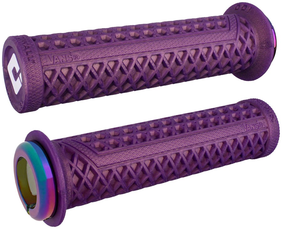 VANS Lock-On Grips – ODI Vans v2.1 Lock-On Grips – Iridescent Purple Oil Slick –