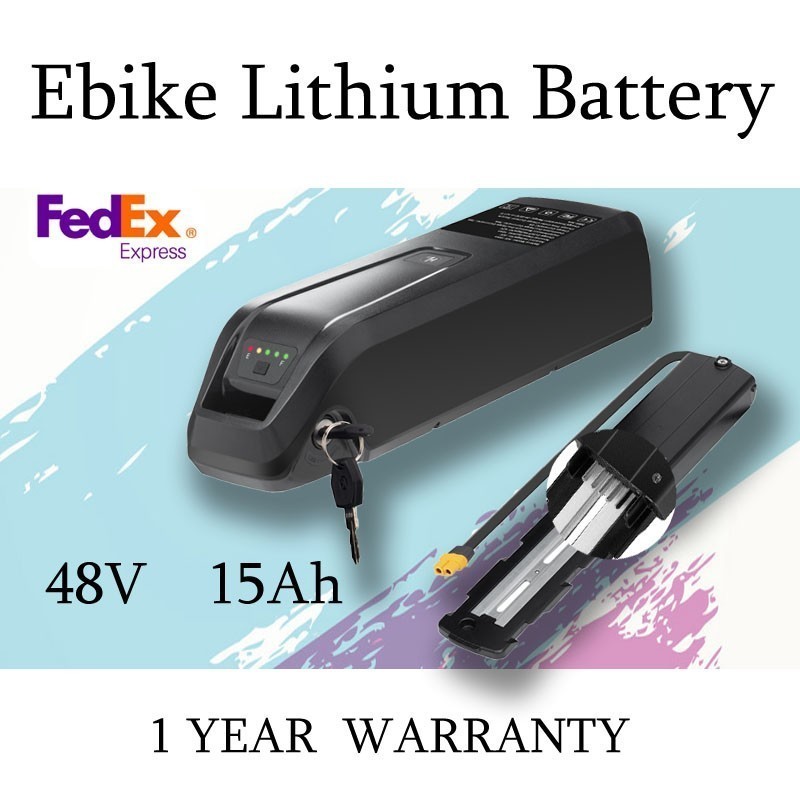 5PIN 48V 15Ah 720Wh for 0W-1000W Ebike Battery Hailong Lithium Battery