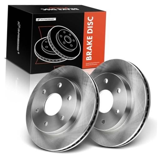 12.01 Inch (305mm) Disc Brake Rotors, 2-Pack | Compatible with Front Vented