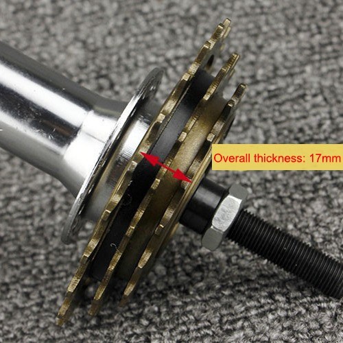 CDH 3 Speed Bike Freewheel 16-19-22T Threaded Bicycle Freehub Cogs Gear Sprocket