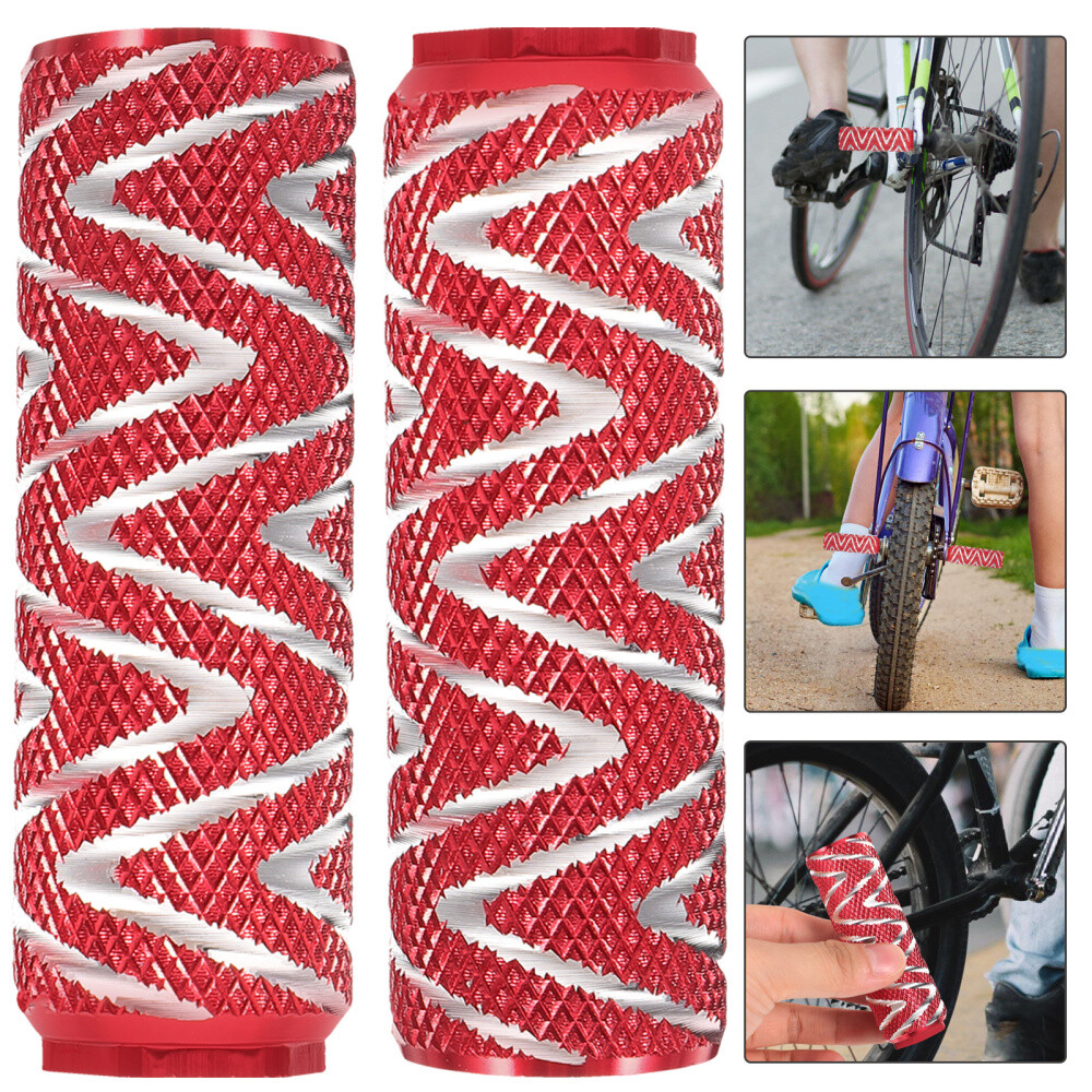 1 Pair Bike Pegs Metal Bike Pegs Aluminum Alloy Bike Pegs Bicycle Rear Pegs