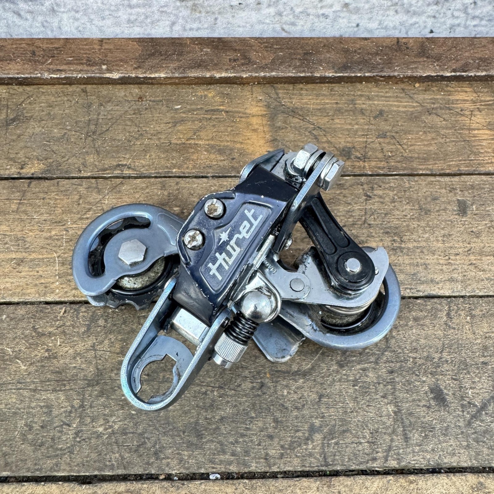 Vintage Huret Duopar Rear Derailleur Long Cage Hanger NO BOLT PARTS 245g