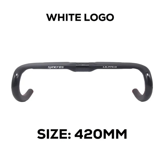 Syncros Road Bicycle Handlebar 380mm/400mm/420mm/440mm Internal Routing Drop Bar
