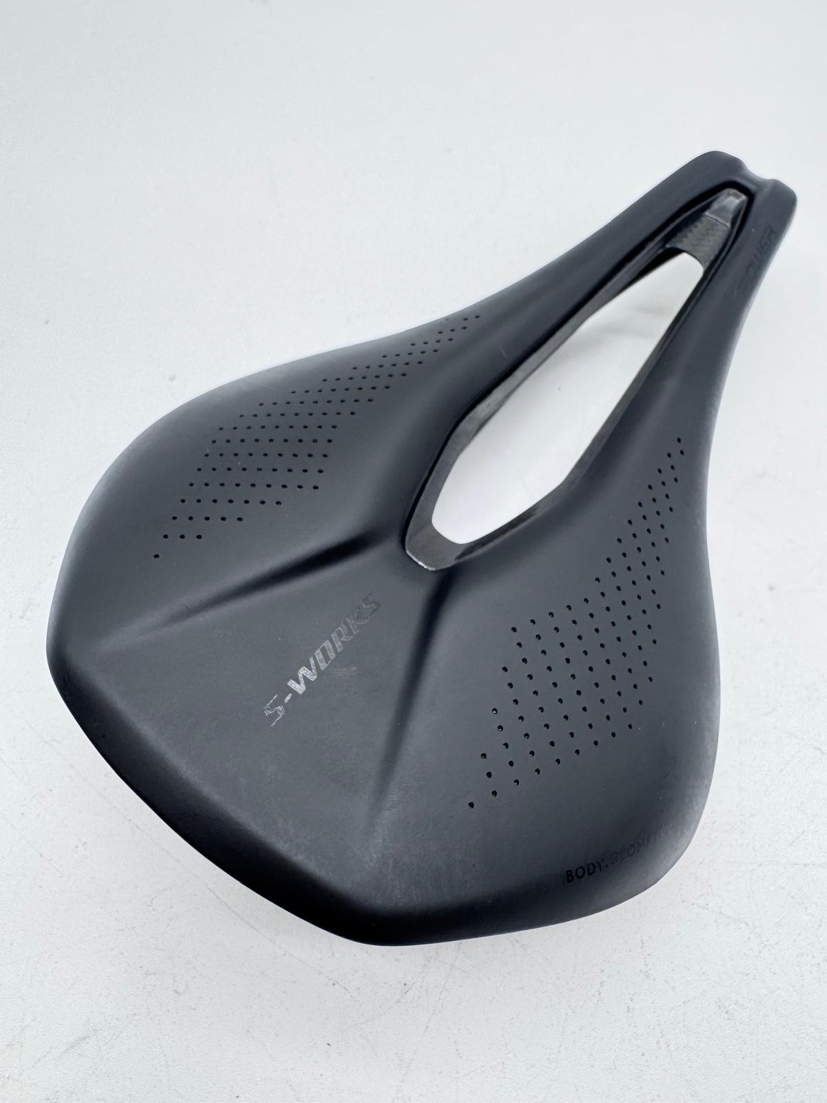 Specialized S-Works Power 143mm Saddle – Black Carbon Shell and Rails