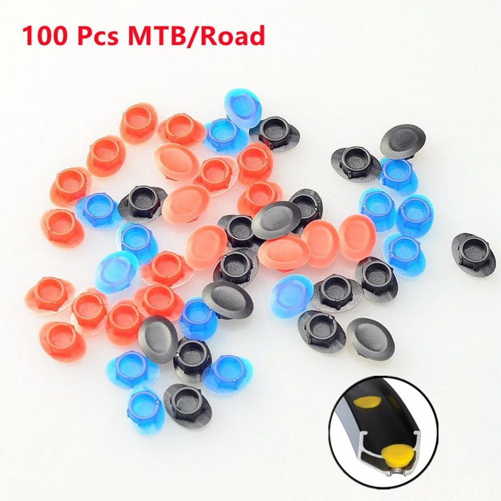 100pcs/bottle Bike Rim Plug ABS Plastic Bicycle Hole Plugs MTB Bike Road Bike