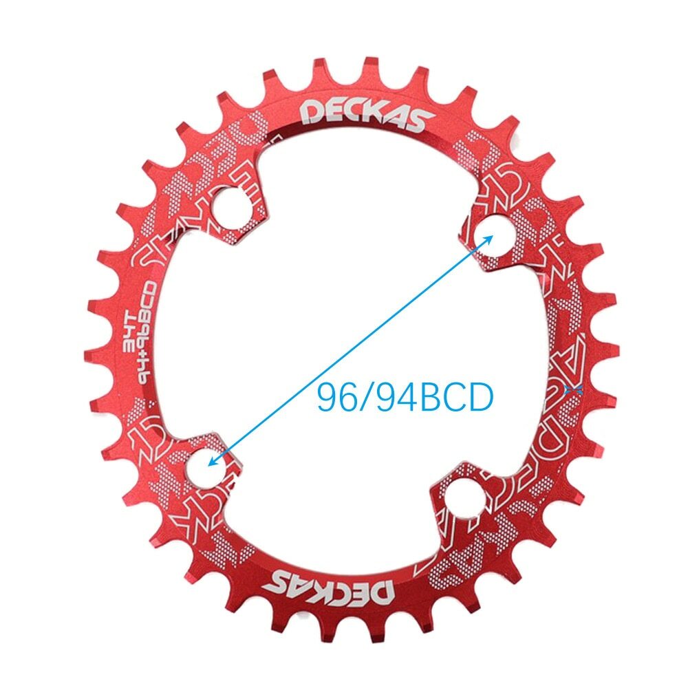 Deckas MTB Bike 94+96 BCD Chainring Bicycle Chainwheel For M4000 GX NX X1 Crank