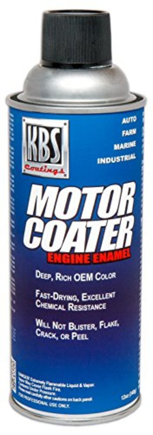 KBS Coatings 60101 Motor Coater Engine Paint 12 Fl Oz (Pack of 1) Chevy Orange
