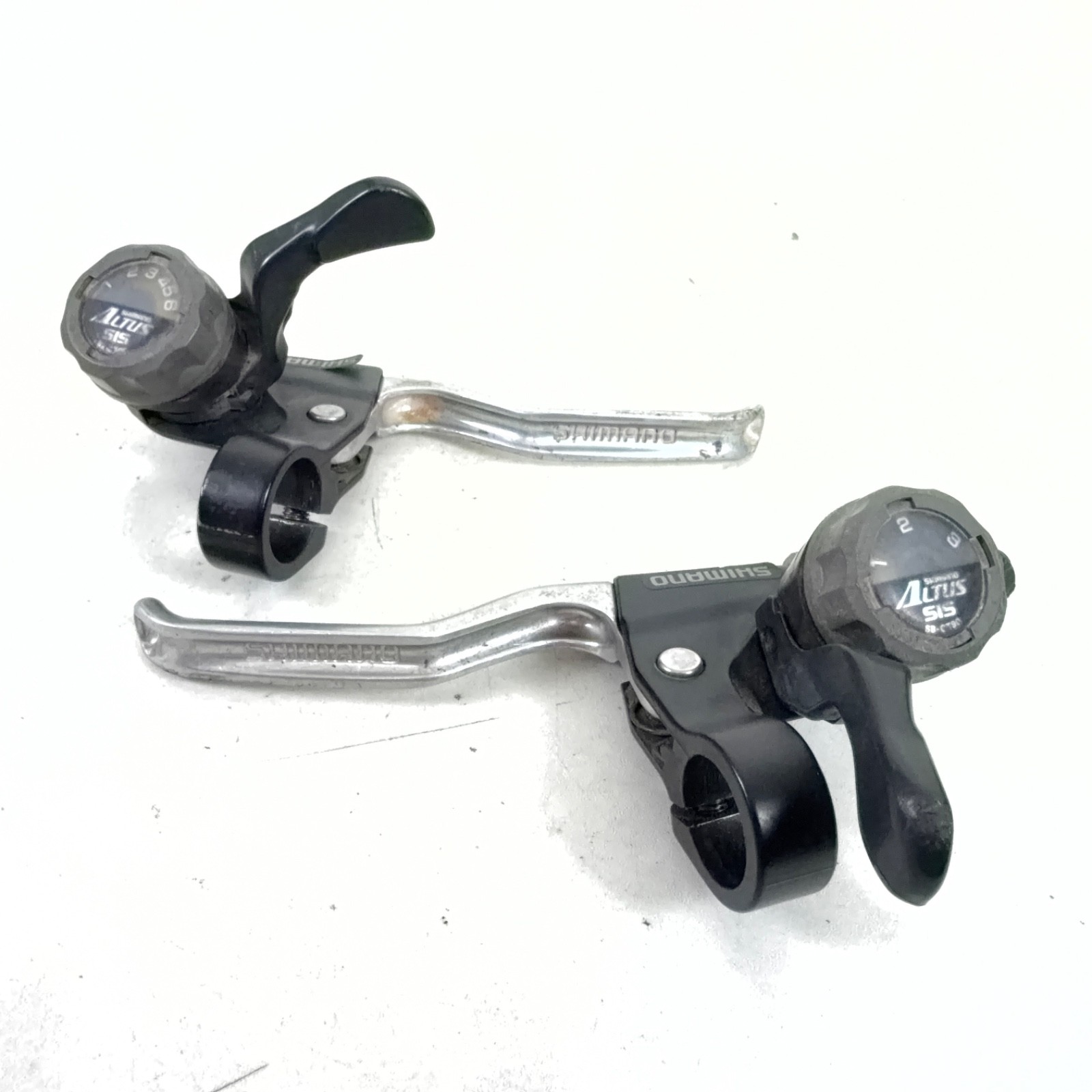 Shimano Altus 3×7 SB-CT90 Thumb Shifter Brake Lever Set F/R L/R