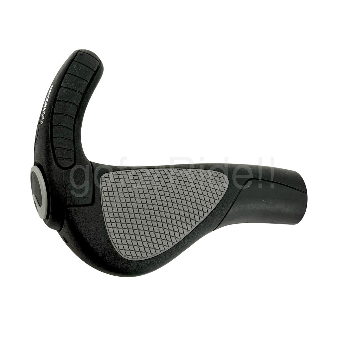 ERGON GP3-L Ergonomic Handlebar Grips Large Pair Hybrid 3-Finger Bar Ends,LockOn