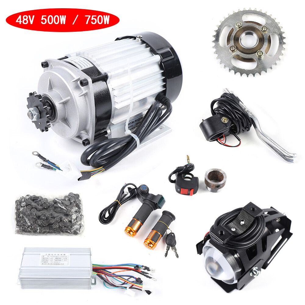 48V 500W 750W Electric E-Bike Brushless Gear Motor Trike for adults Tricycle USA