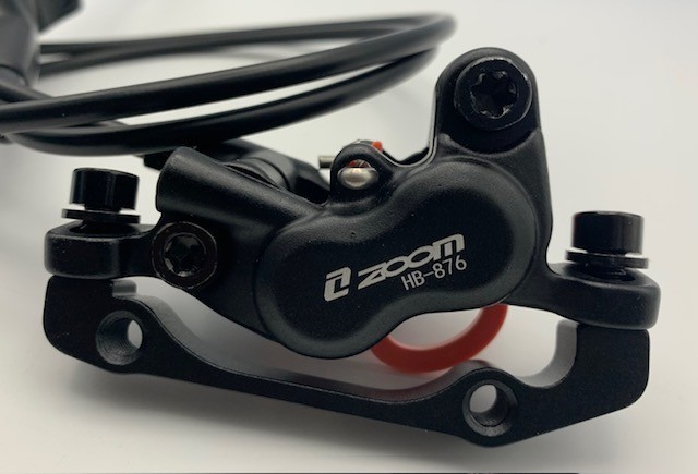 Zoom HB‑876 Hydraulic Disc Brake Front F160 MTB Bike Brake New Open Box Black