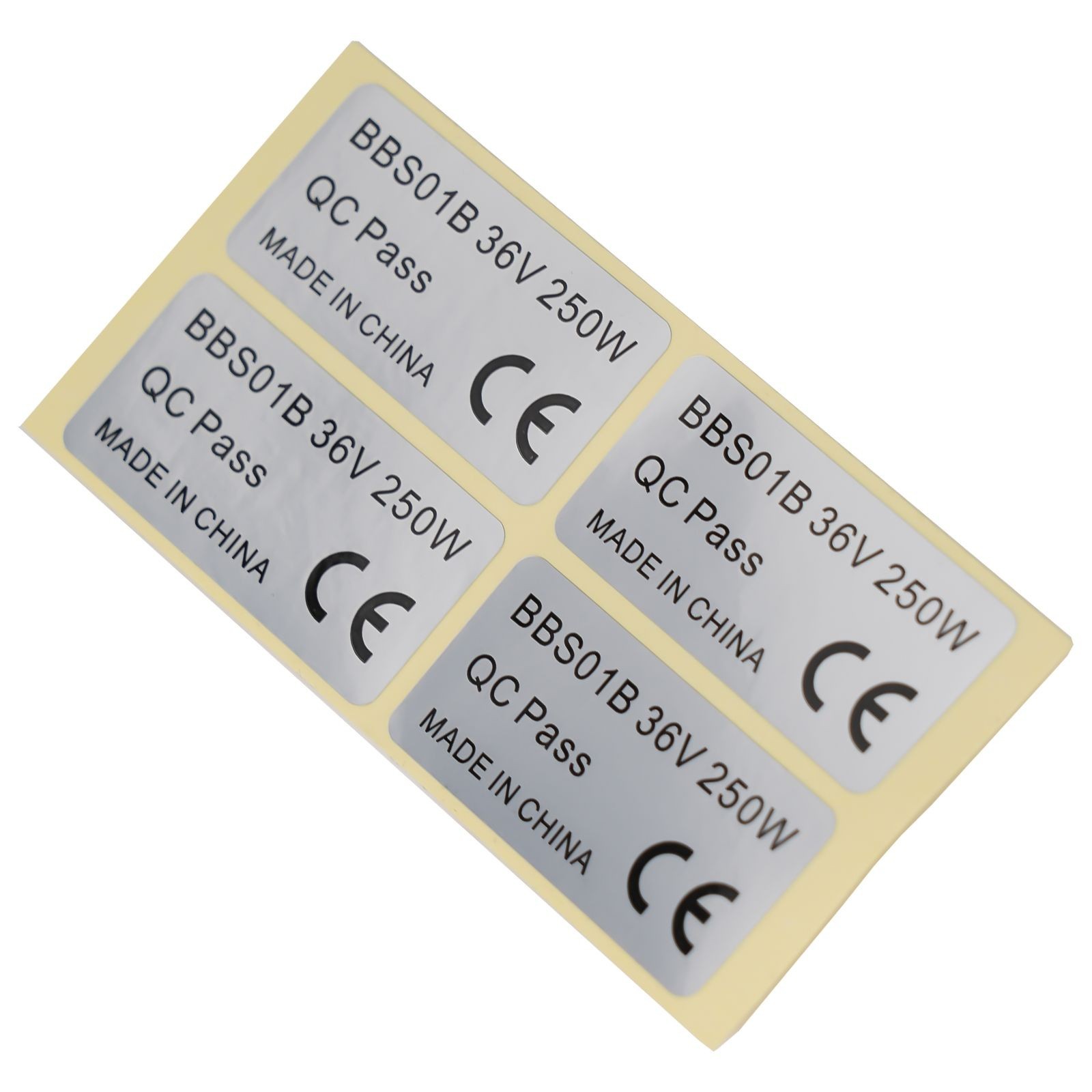 Sticker 20pcs 36V 250W 45x23mm01/BBSHD Components E-Bike E-bicycle
