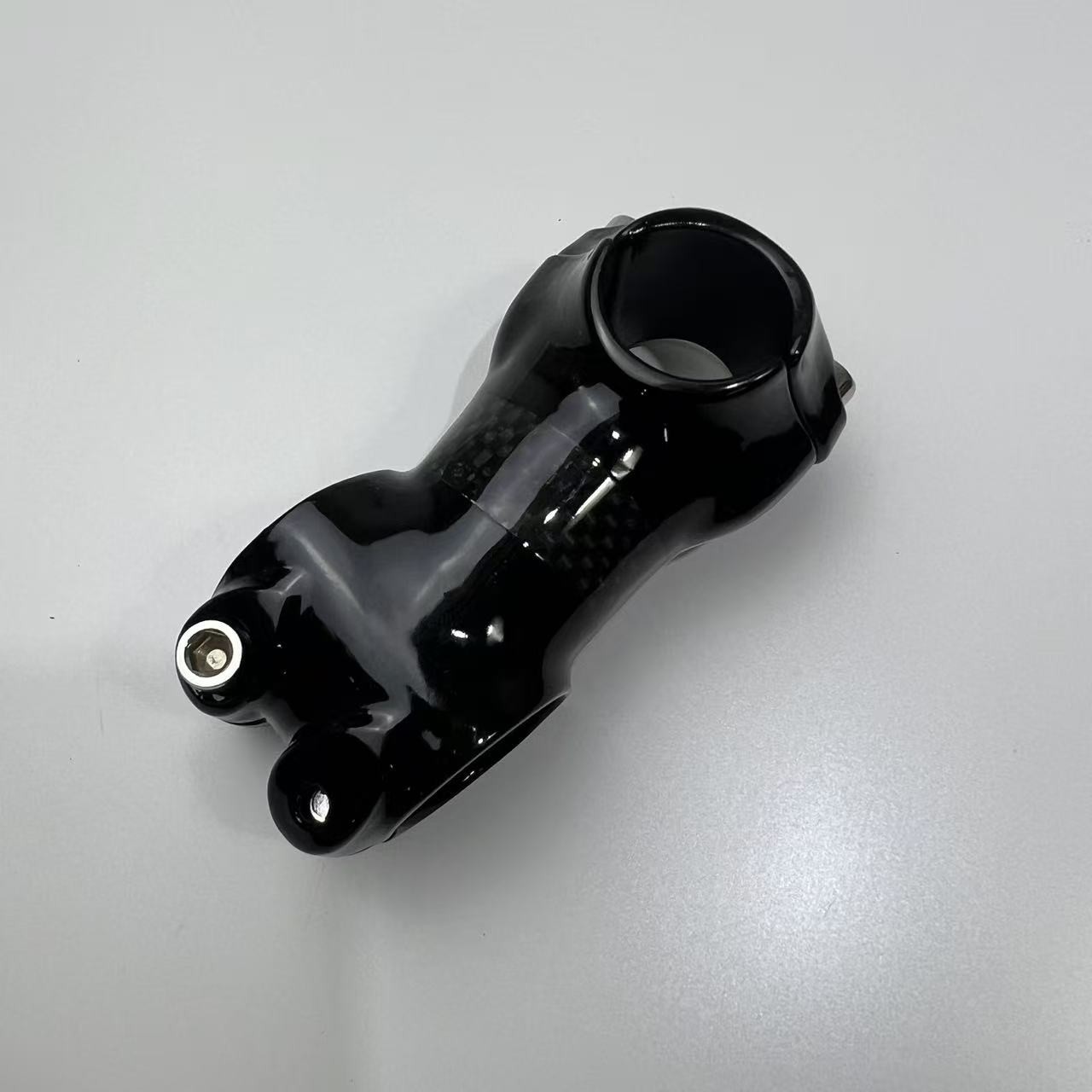 25.4 Carbon Bike Stem Handlebar Stems 6 Degree Aluminum Alloy 60mm Bicycle Stem