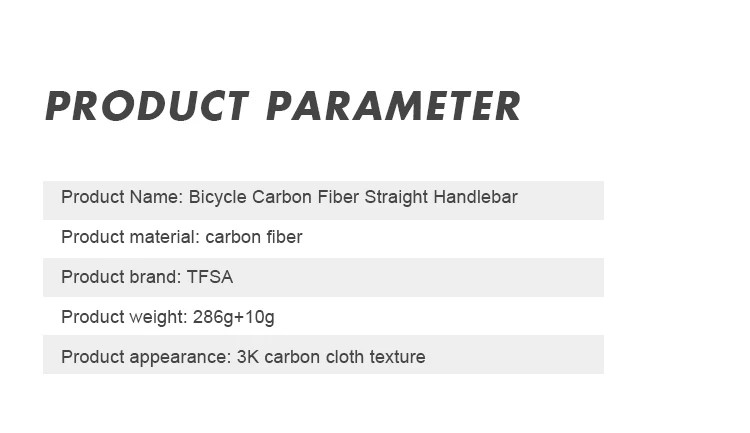 MTB Mountain Bicycle Carbon Riser Handlebar 3K UD Glossy Integrated Handle Bar