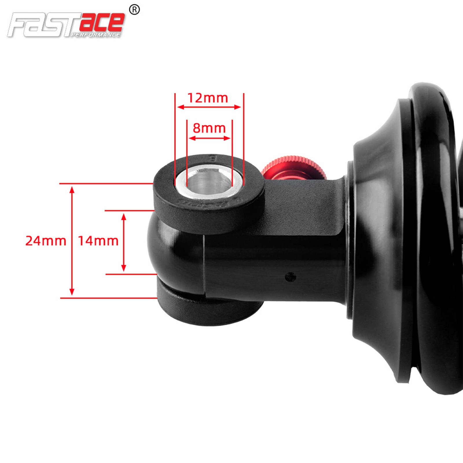 FASTace BDA53RC Rear Shock For SurRon Talaria E-Ride Pro Electric Dirt Bike MTB