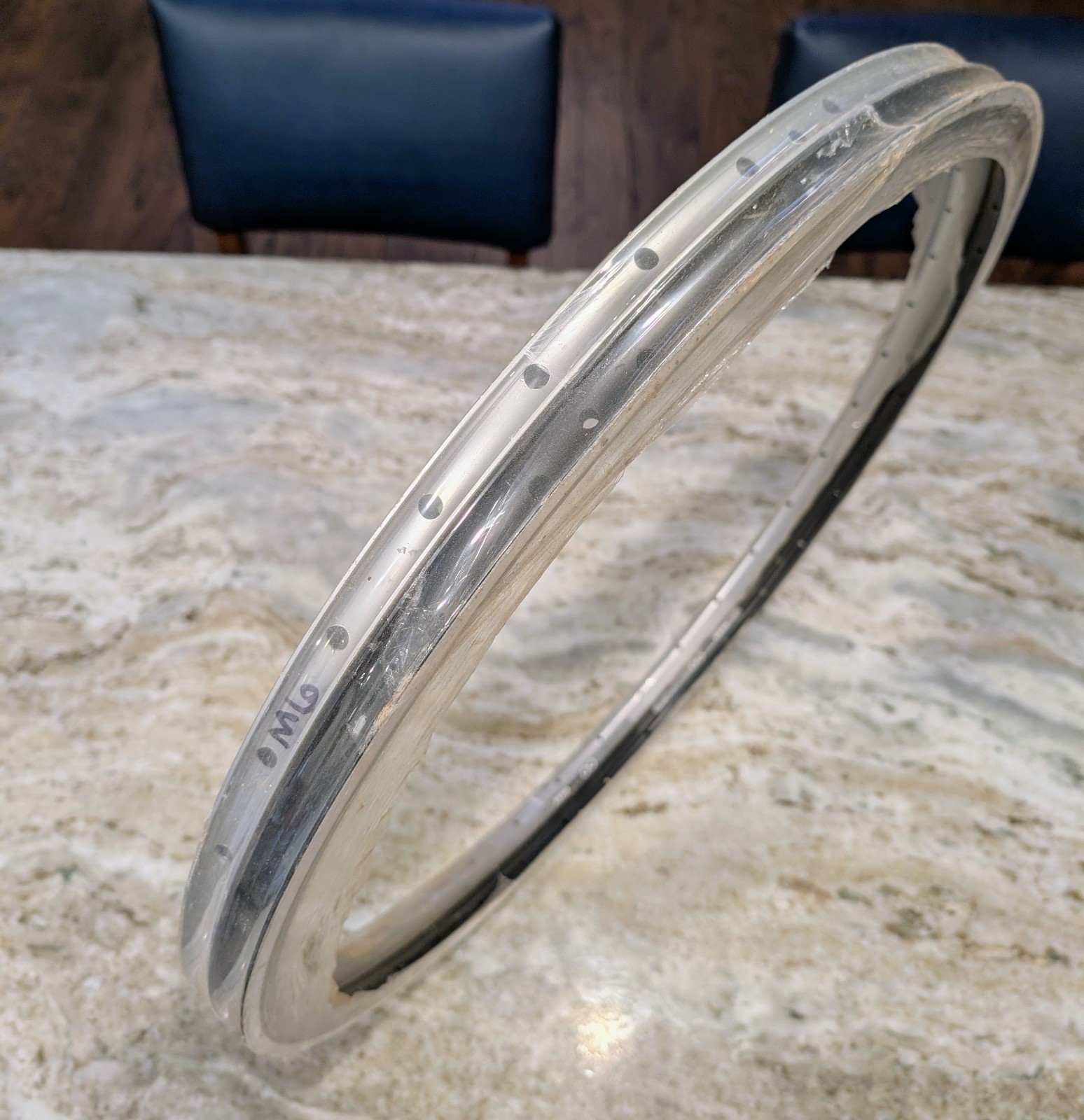 VELOCITY AEROHEAD OC 700C ALUMINUM ALLOY 36H SEMI-AERO BICYCLE RIMS – NIP / NOS
