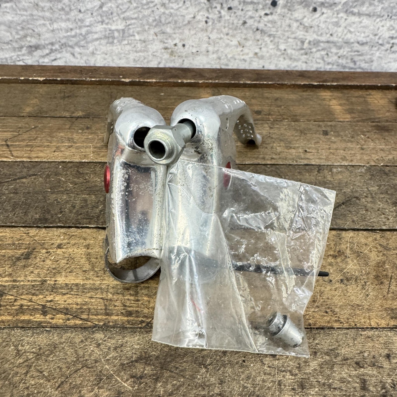 Vintage Shimano Dura-Ace Brake Levers 1st Gen Non-Aero Pair Drilled 4-Finger
