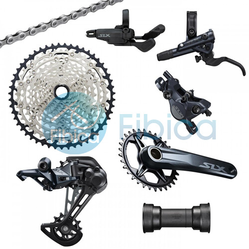 New Shimano SLX M7100 Disc Brake Groupset 12 speed 30t 32t 34t 170 175mm