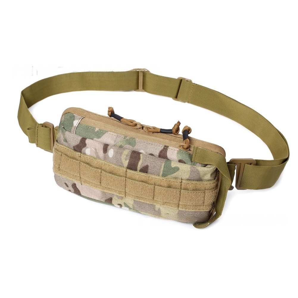 Polyester Waist Pack for Men Women For Cycling Outdoor Sports 6.69×13.78 Inch