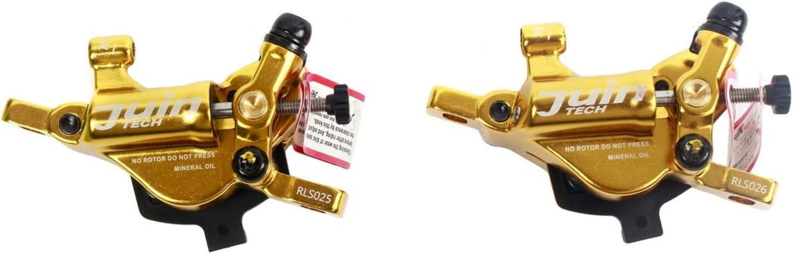 Pre-Bled Lightweight Hydraulic Disc Brake Caliper Set – Perfect for Cyclocross