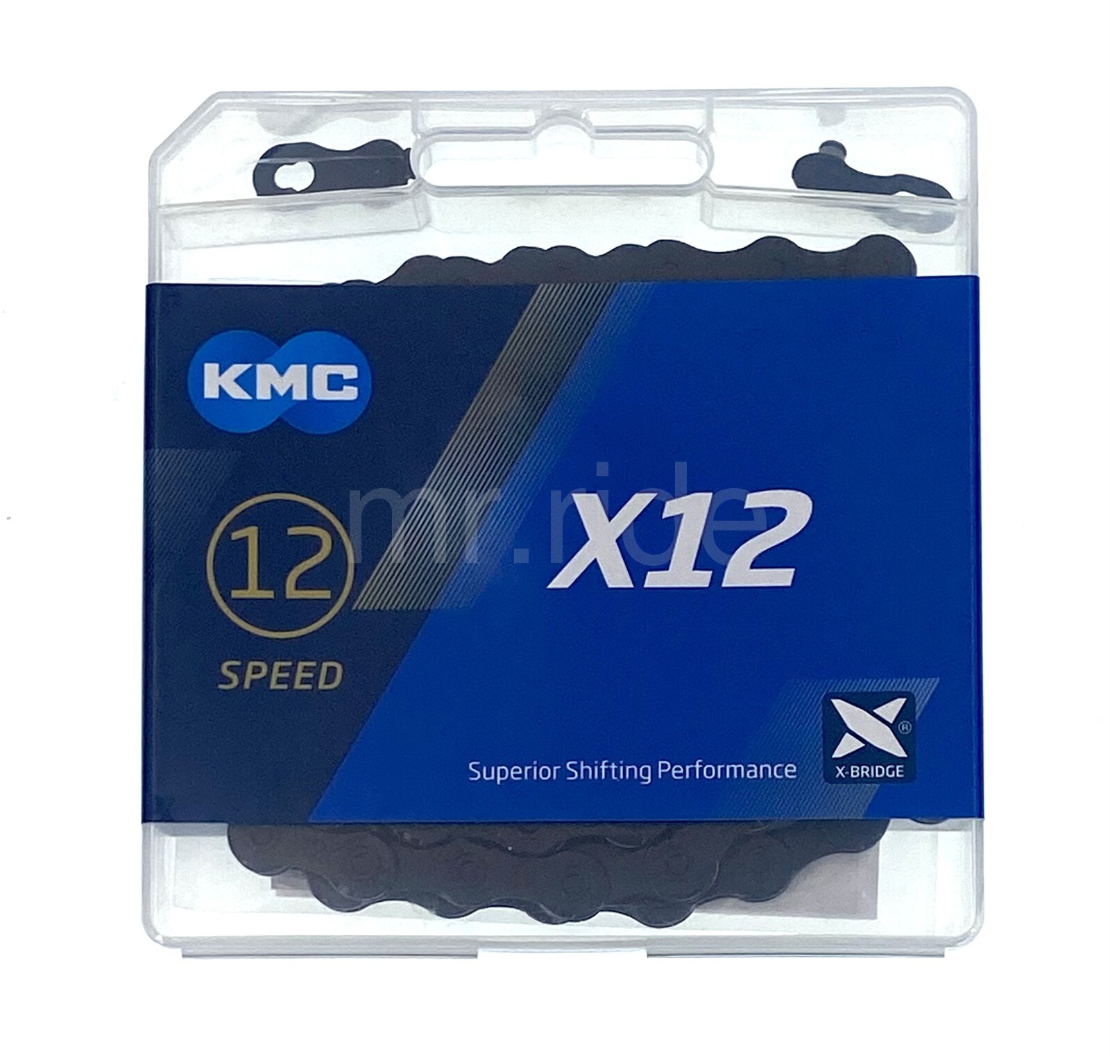 KMC X12 Bike Chains 12-Speed 126 Links 1/2″x11/128″ Black for Shimano/Sram Eagle
