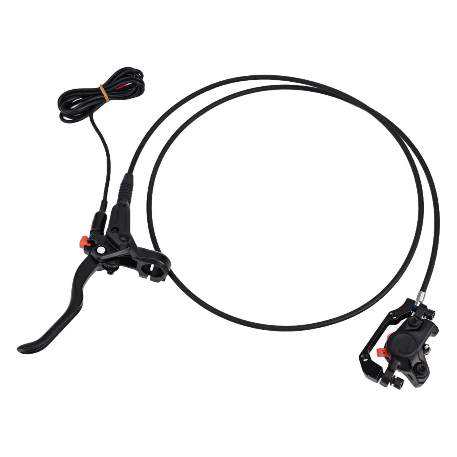 2 Pin Connector Hydraulic Brake Kit for EBike with Front 850mm Rear 1600mm