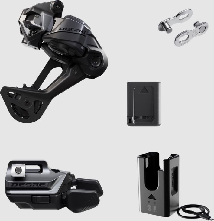 Shimano Deore M6250 Di2 Drivetrain Upgrade Kit – Shimano IR-Spec (IGPM6250UPG02)