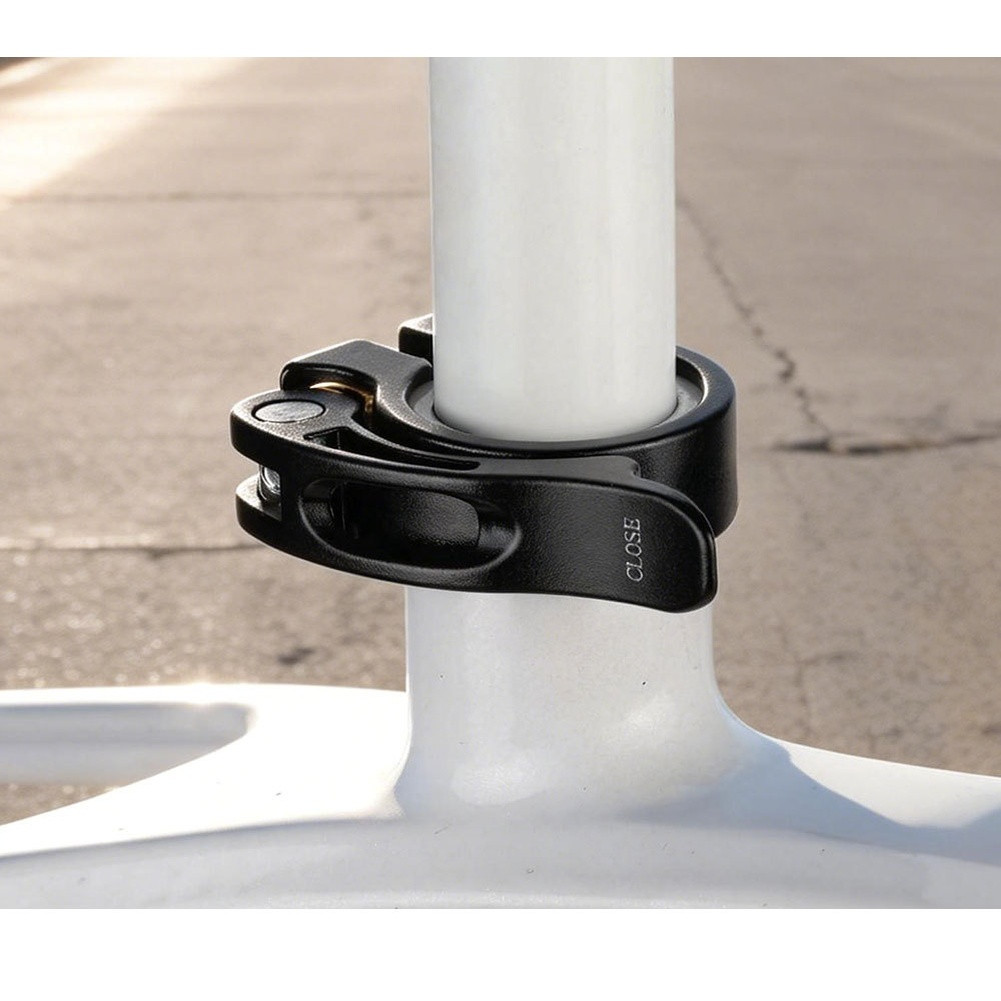 Quick Release Seatpost Clamp with High Carbon Steel Fasteners 28.6 31.8 34.9
