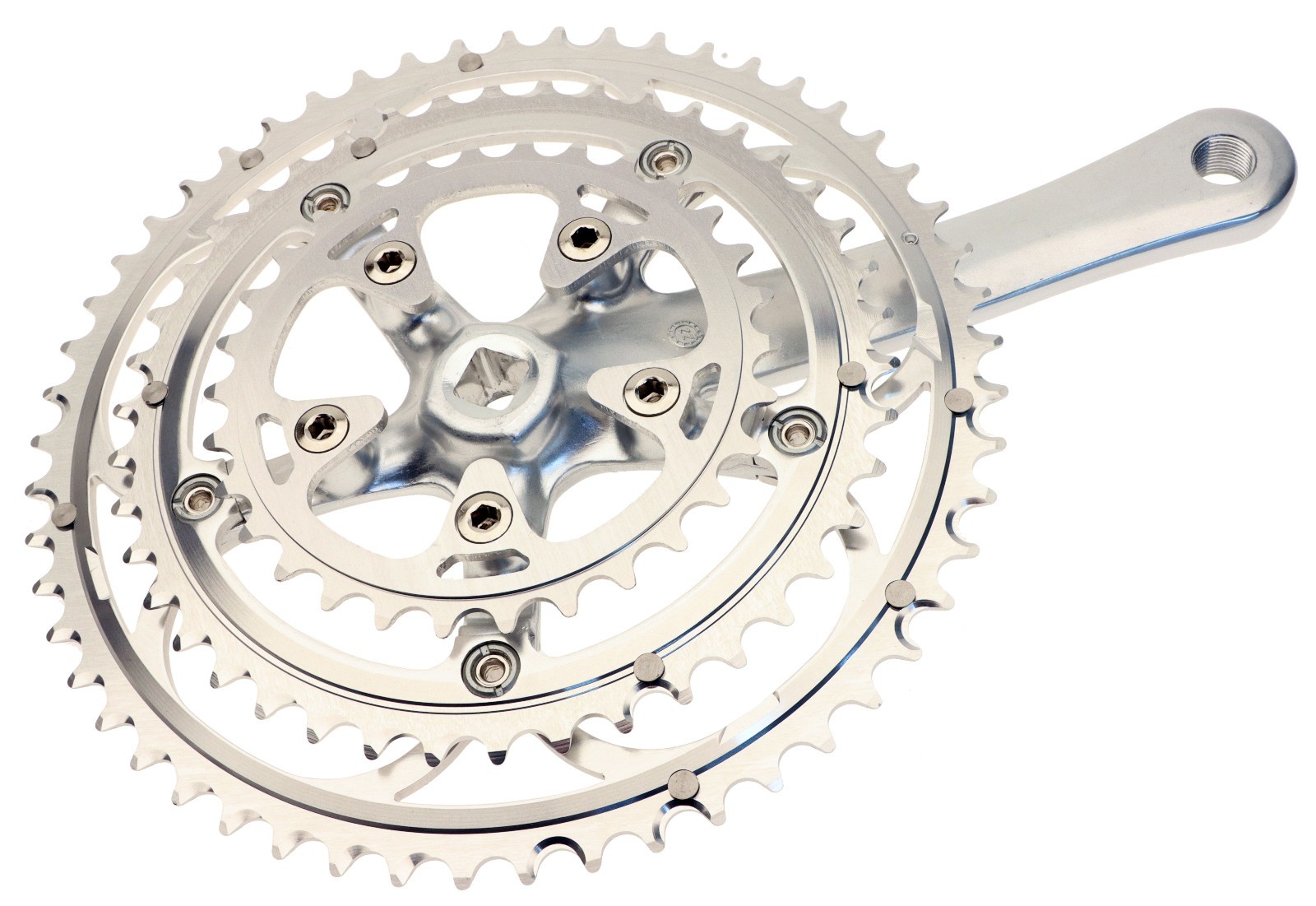 Campagnolo Centaur Triple Crankset 10 Speed 53/42/30T 175mm 2003 NOS NEW