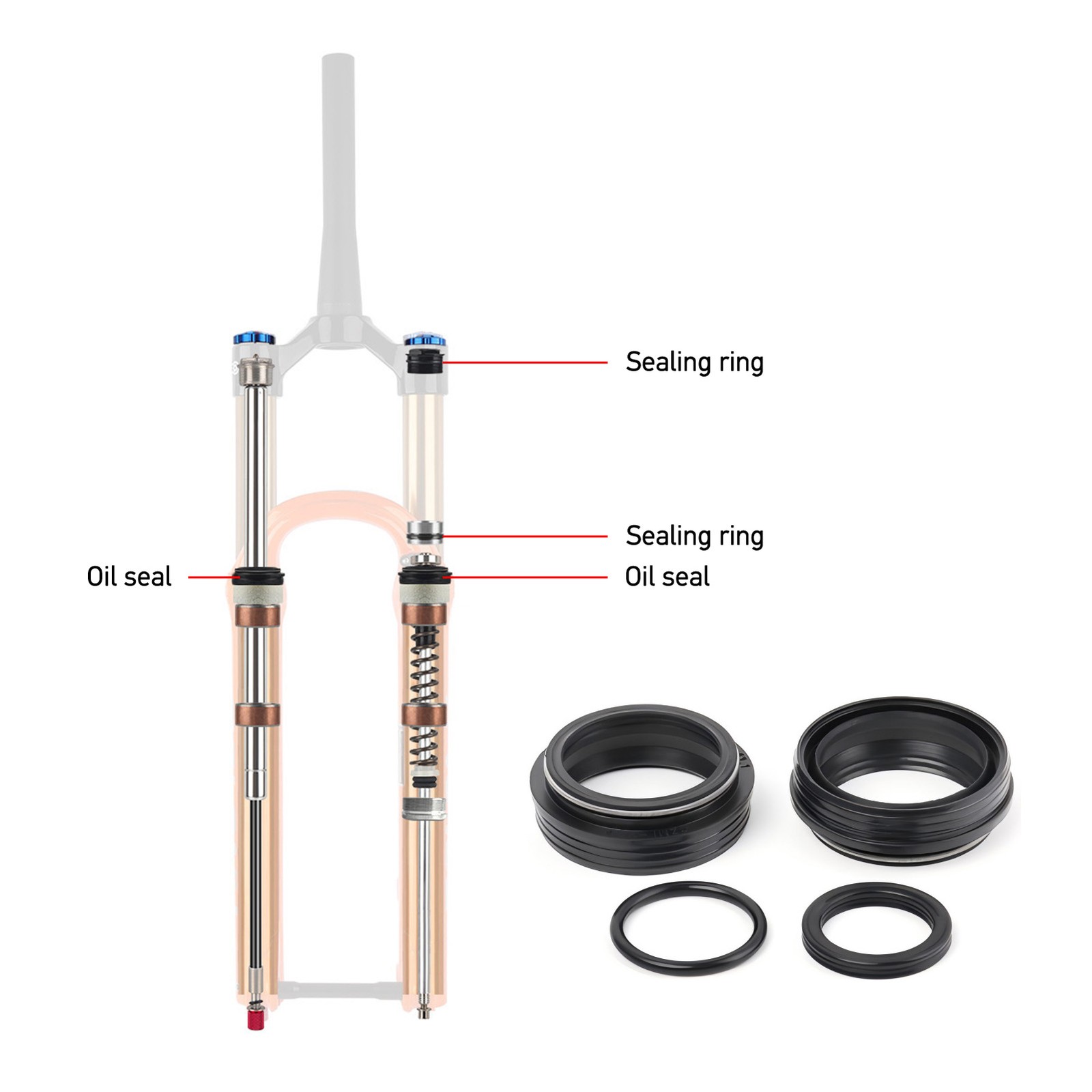 Sponge Foam Rings /Bushings /Sealing O Travel Limiter For MYBE