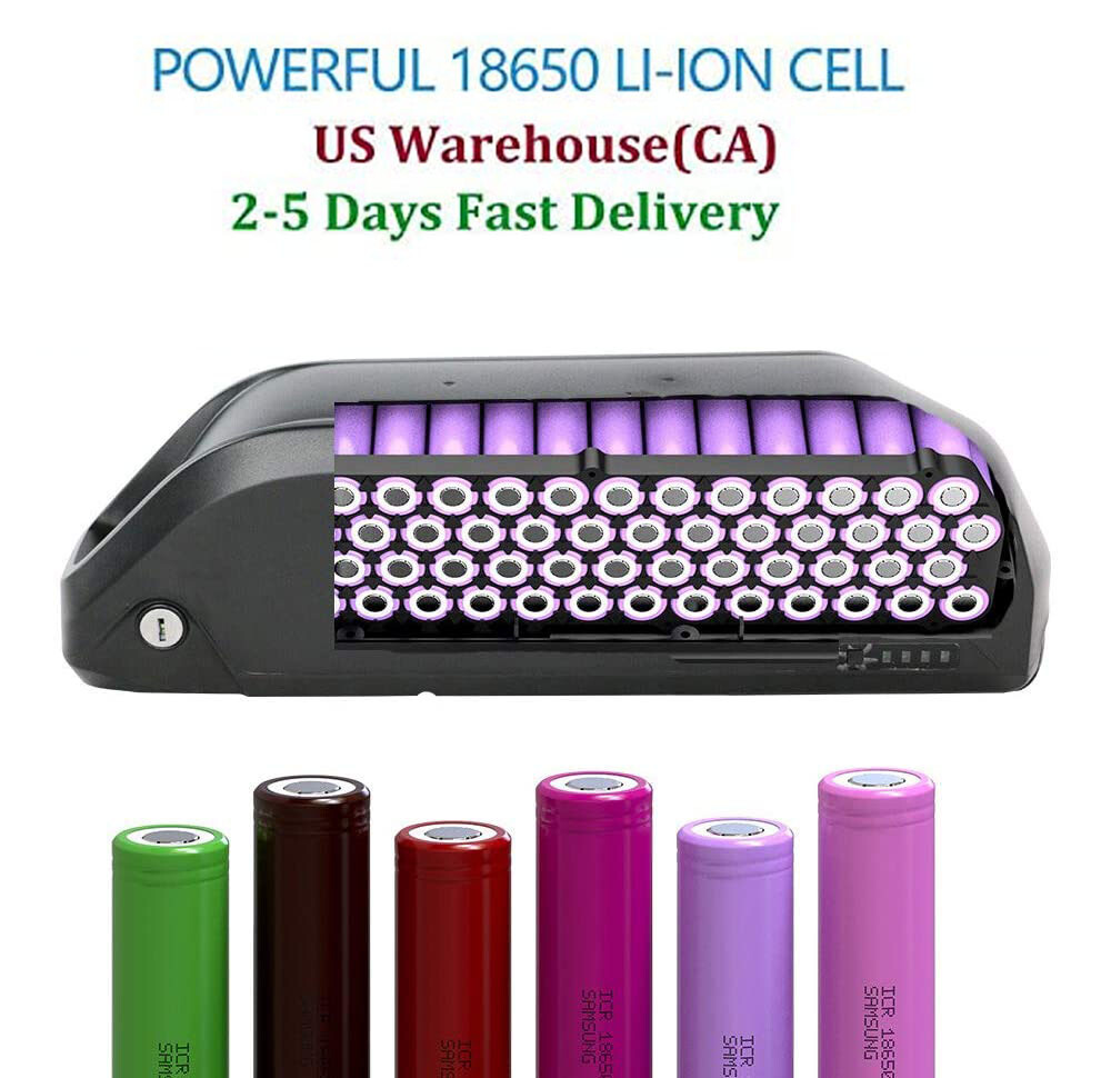 UPP Electric Bicycle Polly Battery 48V 52V 60V 20AH 25Ah Pack for 0-2000W Motor