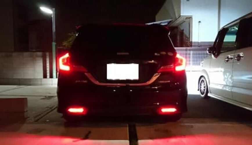 60-SMD LED Bumper Reflector Lights Compatible With 2013-2015 Honda Red Lens
