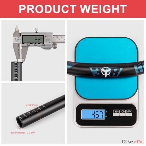 31.8 Bike Handlebar – 25mm, 55mm, 70mm, 90mm,120mm Riser 31.8-90mm Rise