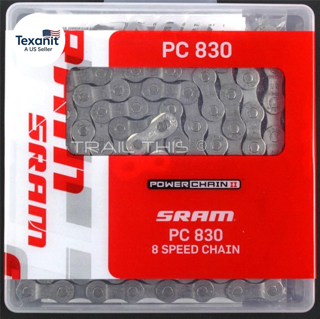 PC-830 6/7/8-Speed Road/Mtb Bike Chain 1/2″ X 3/32″ 114L Fits Shimano Campy